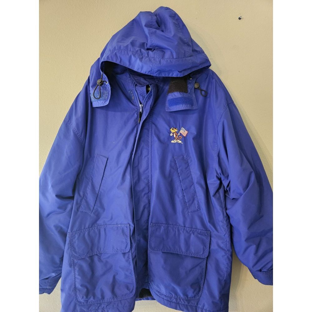 Vintage Three‎ Season Jacket Embroidered Chester Cheetos Logo Size Large